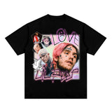 Juice WRLD T Shirt 2Pac Kanye West Justin Bieber Travis Scottasapt T-shirt Hip Hop