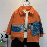 Toddler Boys Sweater Boy Children's Long Sleeve Shirt