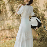 Women's cottagecore Dress Girly Temperamental Small Skirt Women's Summer Dress
