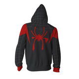 Spider Man Hoodie Black Spider Coat 3D Printing
