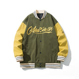 Dodgers Letter Man Jacket Outfit Senior Jackets Varsity Baseball College Coat Spring and Autumn Casual Jacket Coat Men and Women