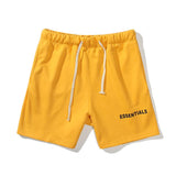 Fog Essentials Shorts Fashion Brand Fog Double Line Essentials High Street Sports Fifth Pants Men and Women Couple Fear Of God Shorts