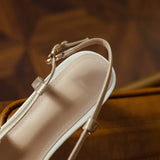 Nude Wide Fit Block Heels