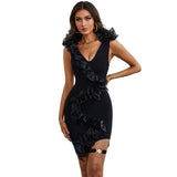 Women Bodycon Dress Shein Mesh Bandage Dress Sexy Dres