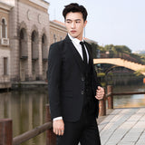 Seersucker Suit Suit Slim Fit Two-Piece Suit