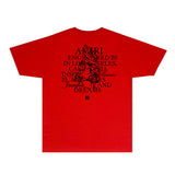 Amiri T Shirt Fashion Brand Short Sleeve T-shirt Shirt