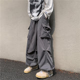 Men Cargo Pants Workwear Casual Trousers Men's Spring and Autumn Loose Straight