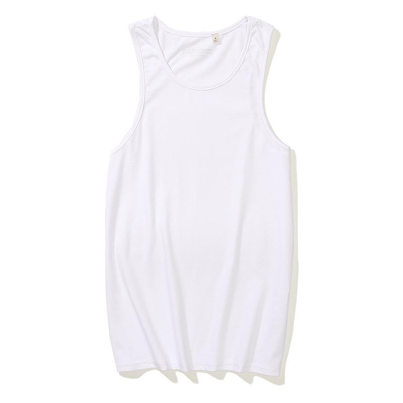 Fog T Shirt Sleeveless Vest Loose Trendy High Street Style Summer Men's and Women's Tshirt Fear Of God