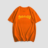 Thrasher T Shirt Thrasher Flame Leisure Sports T Shir Summer