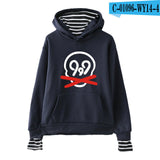 Juice WRLD in Loving Memory Hoodie Juice WRLD Peripheral Fashion Fake Two Pieces Printed Sweater for Women