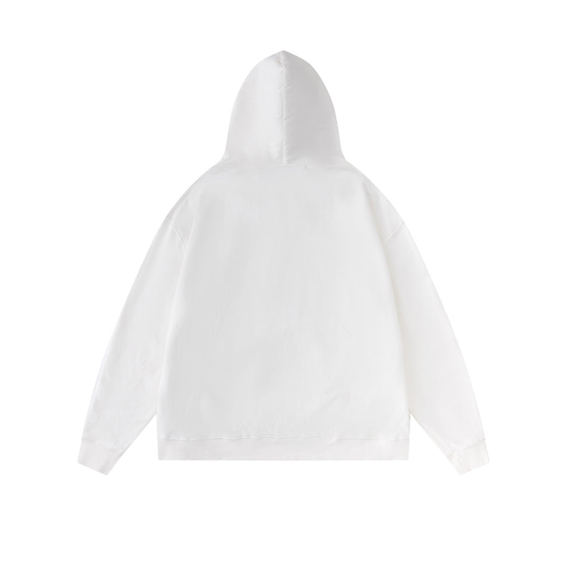 Off White Zipper Hoodie Fall/Winter Off Zipper Hoodie Coat
