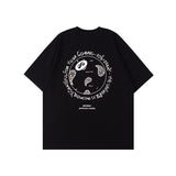 Man Summer T Shirt Spherical Paisley Crew Neck
