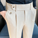 Men Pant Striped Casual Pants