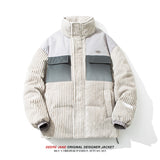 Men Coat down Jacket Men's American Fashion Brand Winter Thicken Thermal Casual Jacket