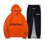 Fear Of God Fog Essentials Hoodie & Sweatpant 2 Piece Set For Men And Women