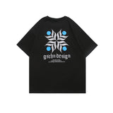 Man Summer T Shirt Printed Round Neck