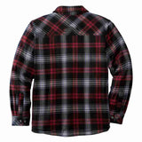 John Dutton Jacket Autumn and Winter Patch Pocket Plaid Shirt Long Sleeve Loose Velvet Thickened Coat