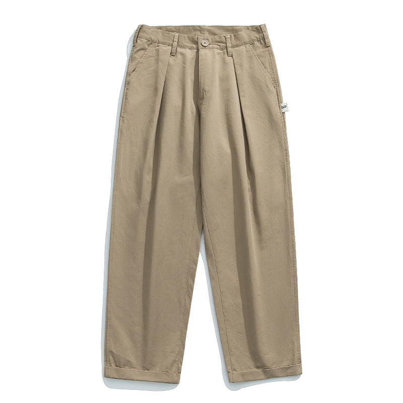 Men Cargo Pants Casual Pants Men's Spring Loose Trousers