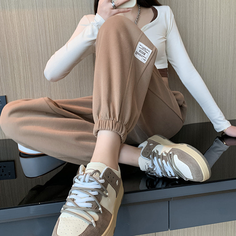 Men Sweatpants Cotton Track Sweatpants Loose Casual