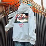 Smiley Face Hoodie Trendy Hoodie Male Autumn Coat