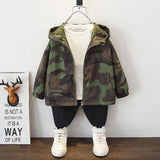 Toddler Boys Jackets Boy's Camouflage Autumn Clothing Coat Wind Coat