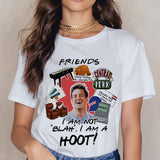 Friends Joey T Shirt Friends TV Show T Shirt Men and Women Couple T-shirt