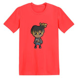 Juice WRLD T Shirt Cartoon Juice WRLD Printed Week T-shirt Cute Style