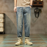Men Cargo Pants Spring Fashion Brand Jeans Men's Loose