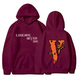 Juice WRLD in Loving Memory Hoodie Vlone & Friends Sweater Loose