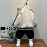 Toddler Boys Jackets Boys' Coat Spring and Autumn Clothing Children's Baseball Uniform