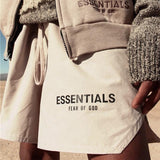 Fog Sports Workout Elastic Shorts Men and Women Fashion Trend Fear Of God