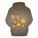 Tom and Jerry Hoodie 3D Printed Hoodie Hoodie