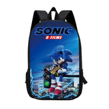Sonic Backpack Sonic School Bag for Elementary School Students Cartoon Backpack