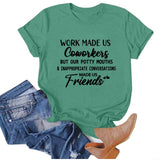 Friends Joey T Shirt Loose Short Sleeve plus Size T-shirt