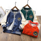 Children Baseball Jacket Autumn Boys' Baseball Jacket Kids' Overcoat Clothing Girls' Casual Jacket