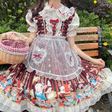 Gothic Lolita Harajuku Style Clothing Alice Afternoon Tea Lolita JSK Dress