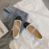Nude Block Heel Sandals Mary Jane Shoes