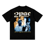 Juice WRLD T Shirt 2Pac Kanye West Justin Bieber Travis Scottasapt T-shirt Hip Hop