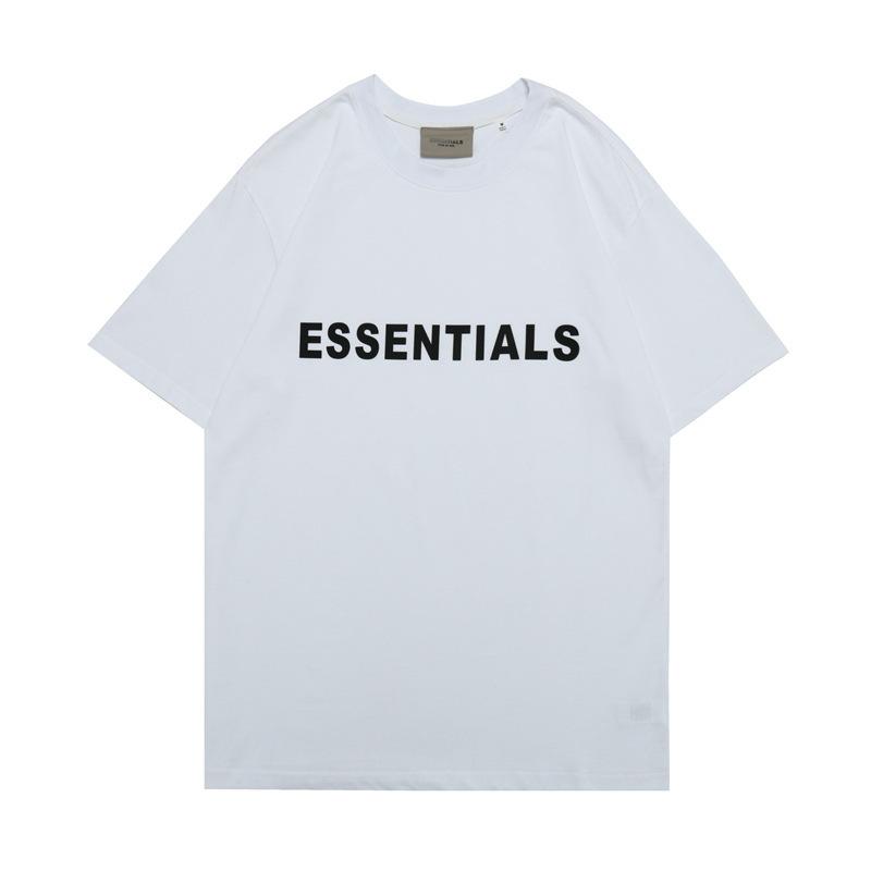 Fog T Shirt Letter Men's and Women's ShortSleeved Tshirt plus Size Fear Of God