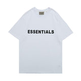 Fog T Shirt Letter Men's and Women's ShortSleeved Tshirt plus Size Fear Of God