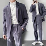Seersucker Suit Casual Suit