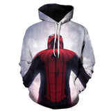 Men Spider Hoodie Marvel Series Sweater 3D Printing Autumn and Winter