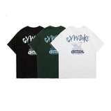 Men T Shirt Summer Casual Tops Men's Clothes Summer Wear Vintage Men's round Neck Short Sleeve Casual Cartoon Printed T-shirt