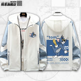 Tom and Jerry Hoodie Men and Women Couple Autumn Personality Casual Jacket Coat