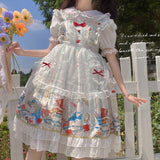 Gothic Lolita Harajuku Style Clothing Alice Afternoon Tea Lolita JSK Dress