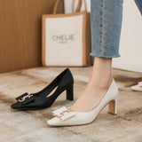 Nude Wide Fit Block Heels