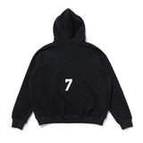 Fog Topsabc Letter Print Brushed Hoody Men's and Women's Youth Couple Hoodie Fear Of God