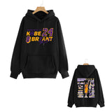 In Memory of Kobe Hoodie Commemorative Kobe No. 24 Hooded Sweater Pure Cotton