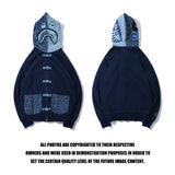 Bape Hoodie Sweater 3D Digital Printing Stylish Autumn and Winter