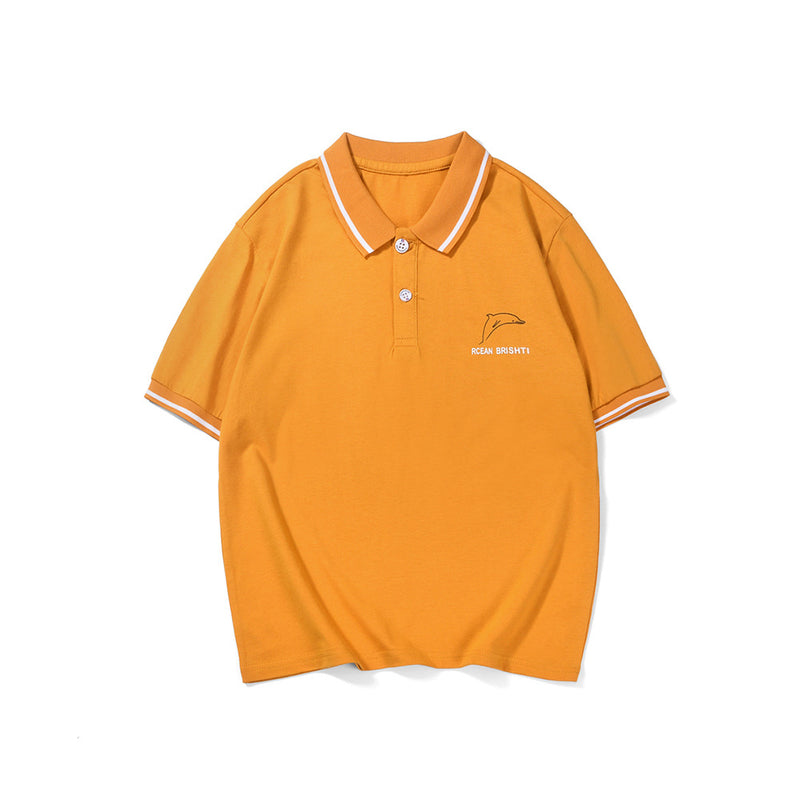 Children Boy Polo Shirts Summer Boys' Short-Sleeved Polo Short-Sleeved Shirt